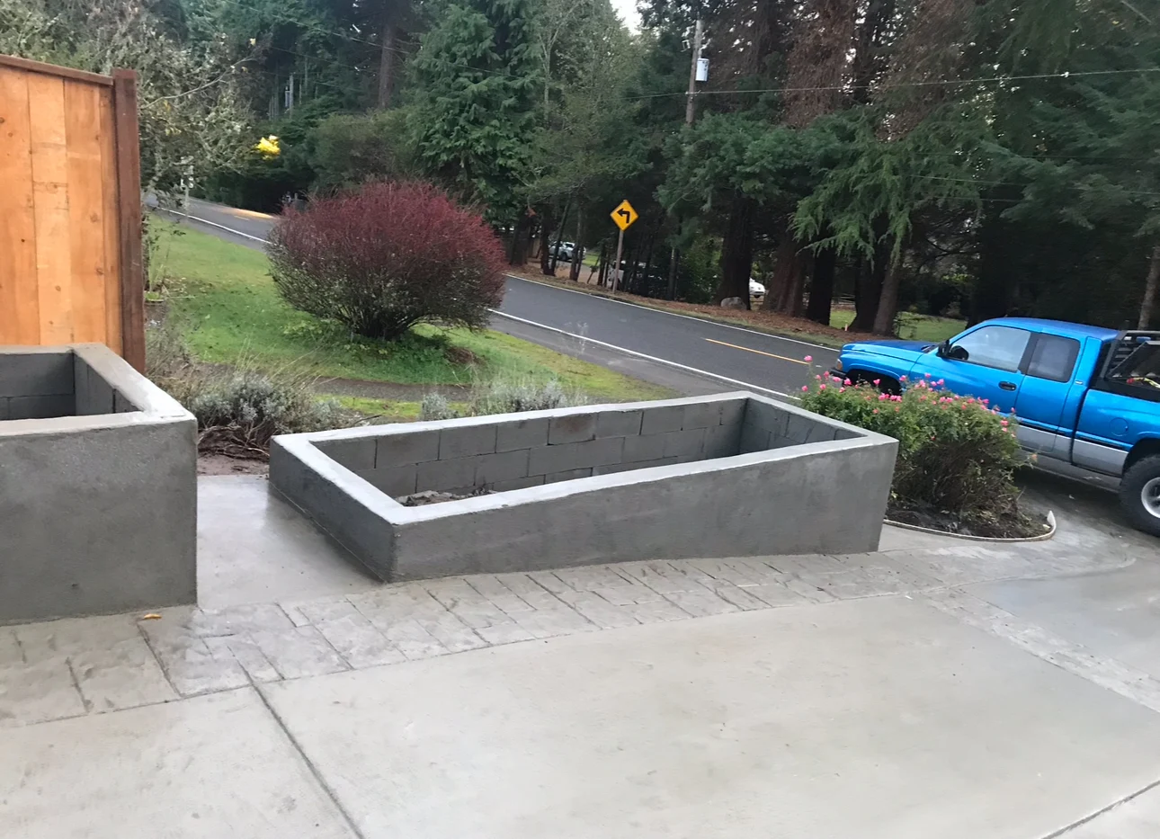 Large concrete project
